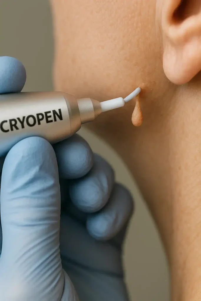 Cryopen for skin tags removal Feltham speak to our team today!