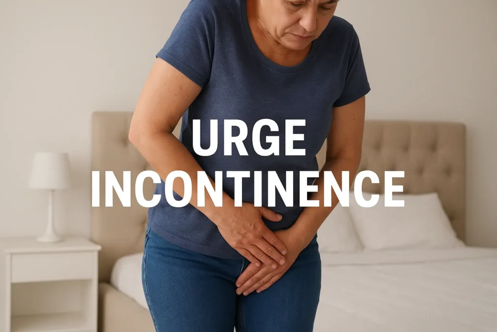 how to manage urge incontinence Feltham symptoms