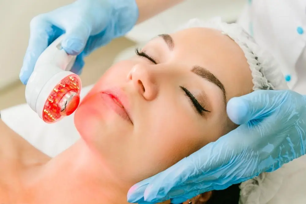 woman having non-surgical Morph8 treatment Feltham